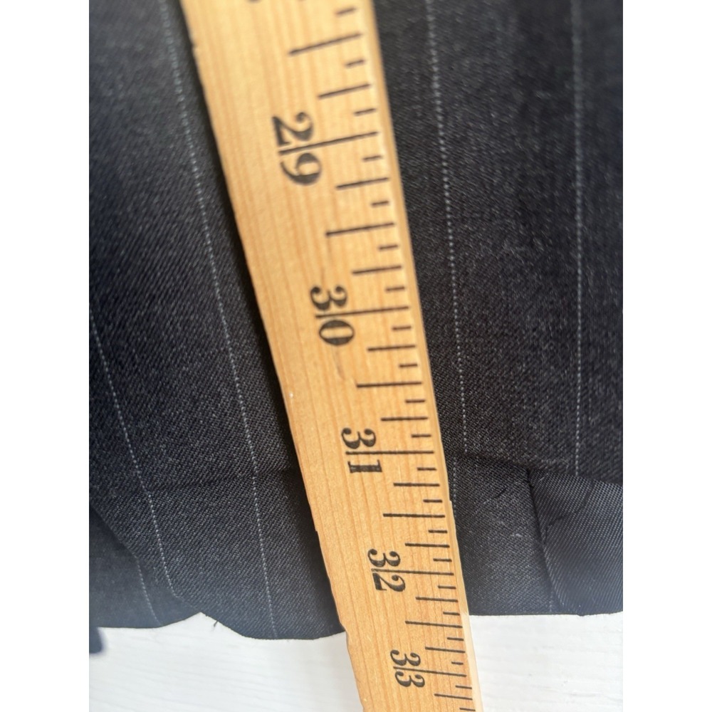 Austin Reed Men's 44R Charcoal Pin Stripe Wool Blazer Sport Coat Jacket Classic - Picture 11 of 11